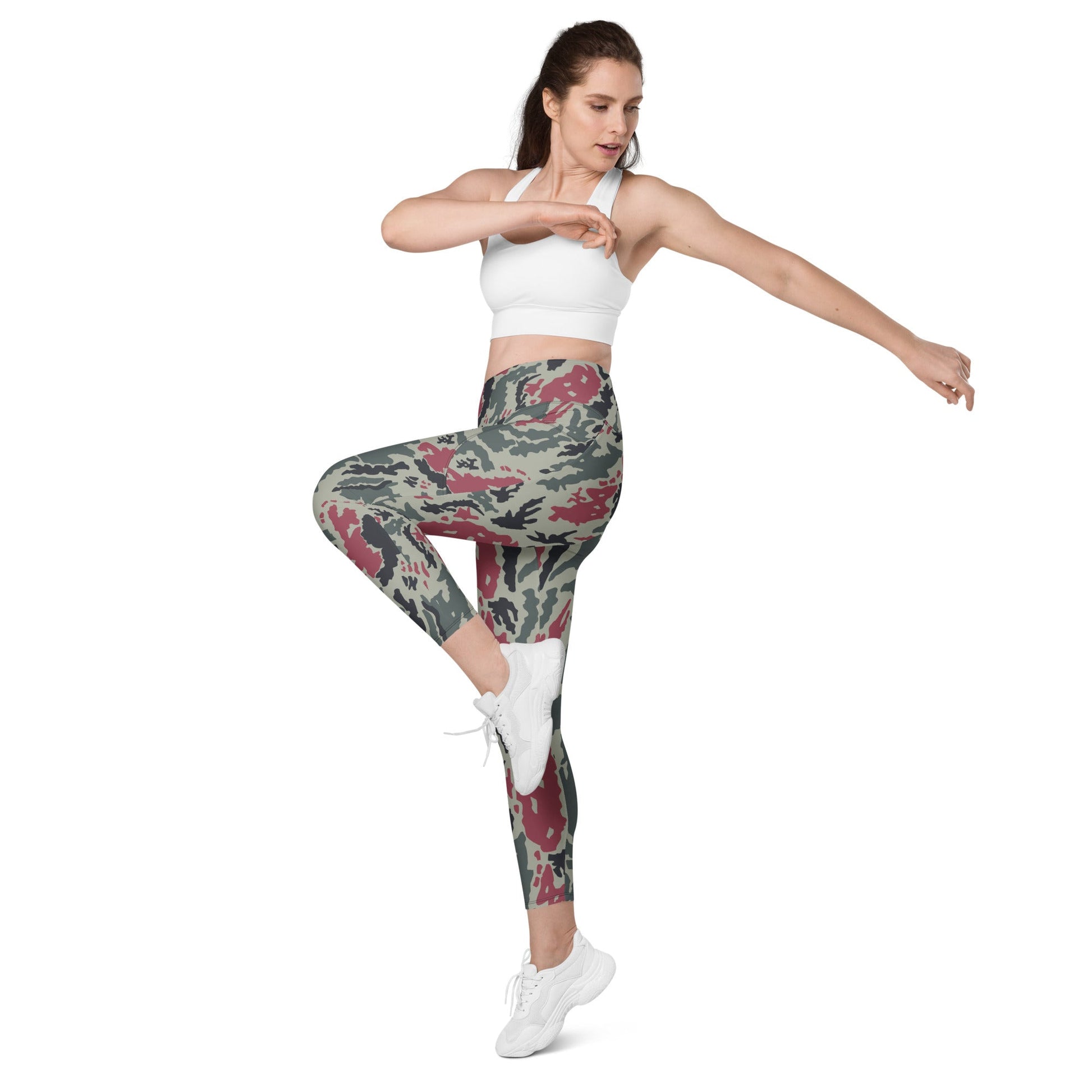 Iranian Island CAMO Womens Leggings with Pockets
