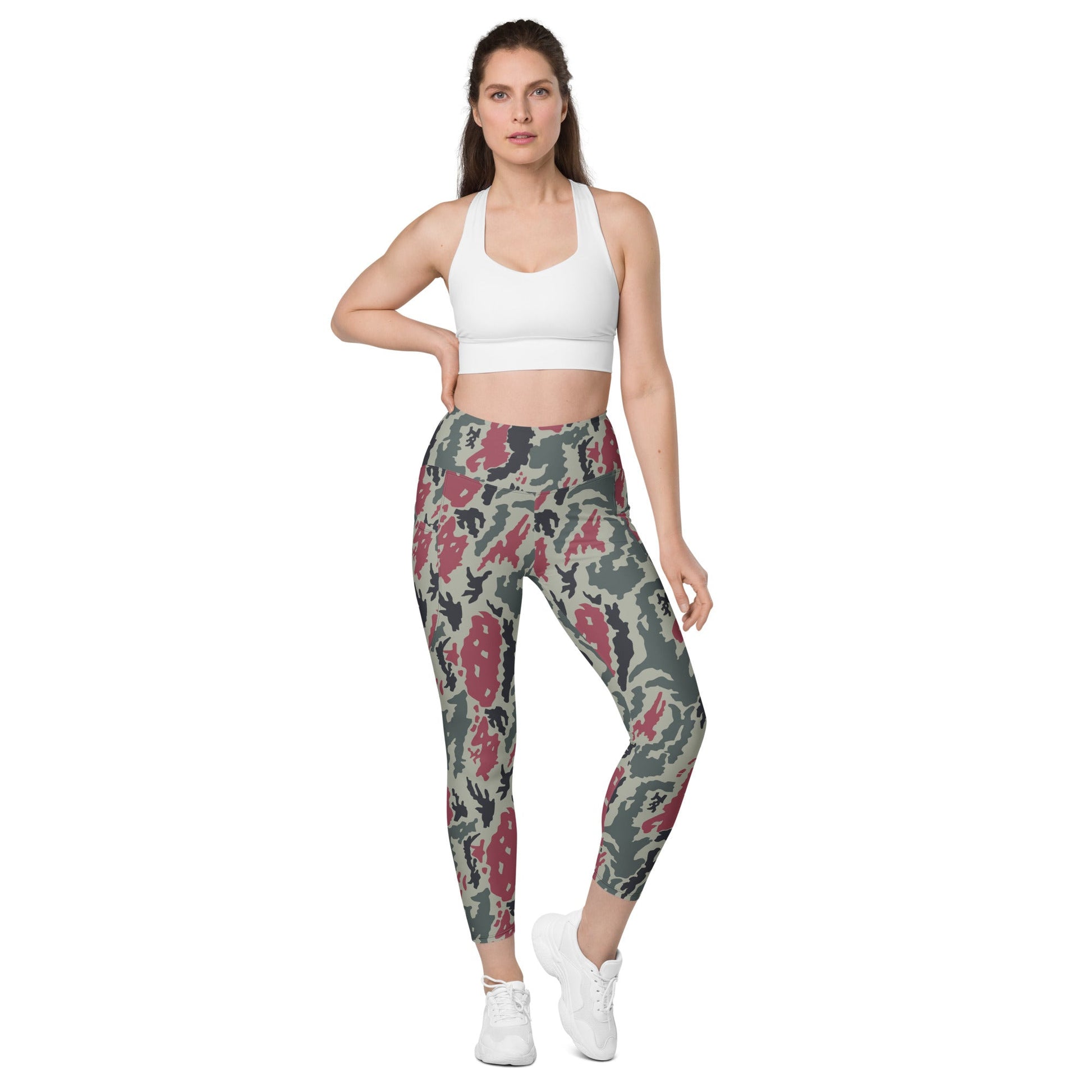 Iranian Island CAMO Womens Leggings with Pockets