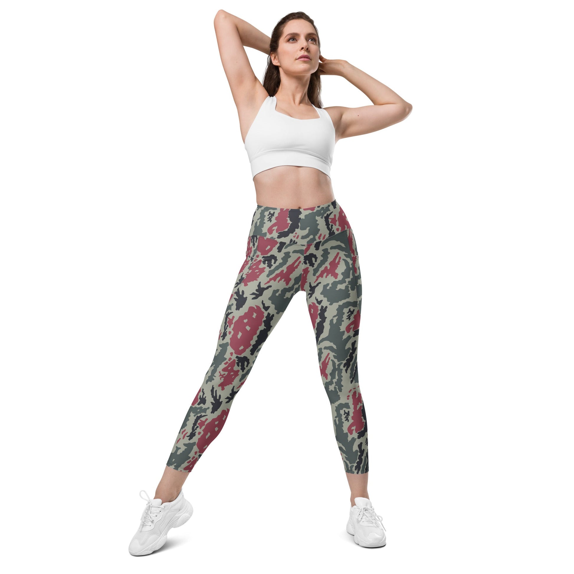 Iranian Island CAMO Womens Leggings with Pockets