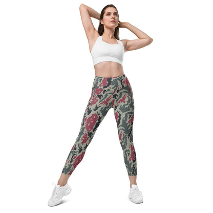 Iranian Island CAMO Womens Leggings with Pockets