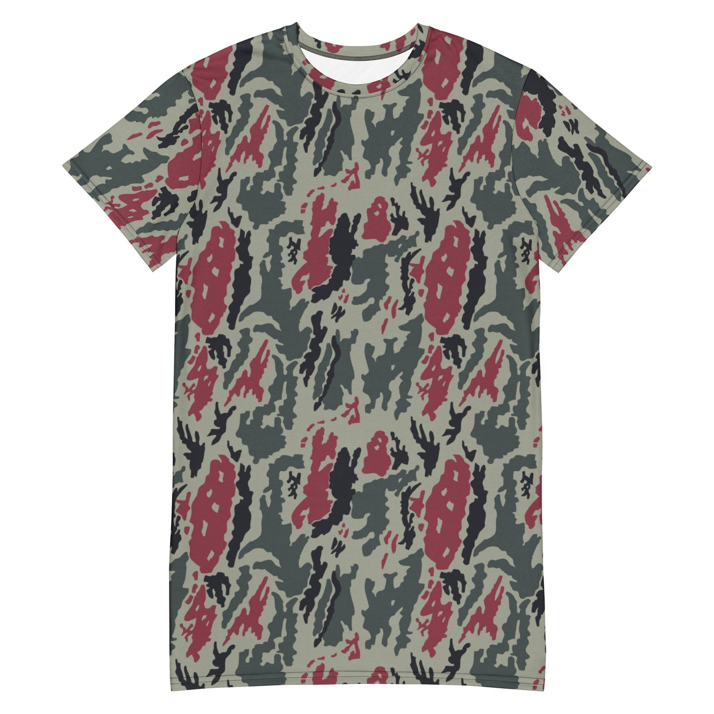 Iranian Island CAMO Womens T-Shirt Dress