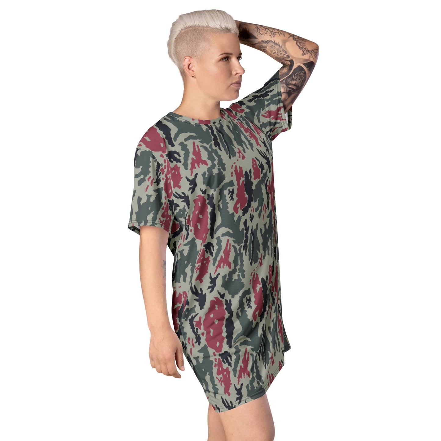 Iranian Island CAMO Womens T-Shirt Dress