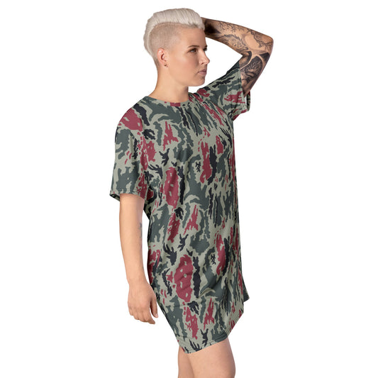 Iranian Island CAMO Womens T-Shirt Dress