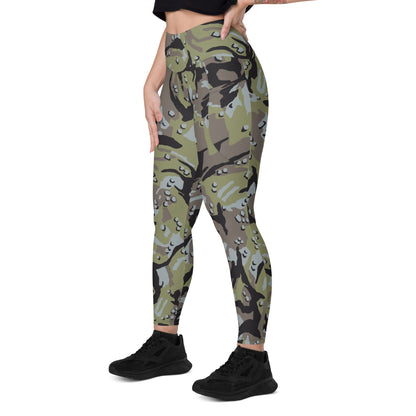 Iranian Naval Infantry CAMO Leggings with pockets - Womens With Pockets