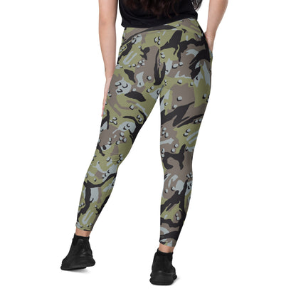 Iranian Naval Infantry CAMO Leggings with pockets - Womens With Pockets