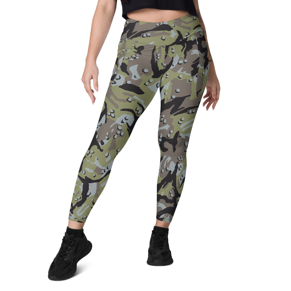 Iranian Naval Infantry CAMO Leggings with pockets - Womens With Pockets