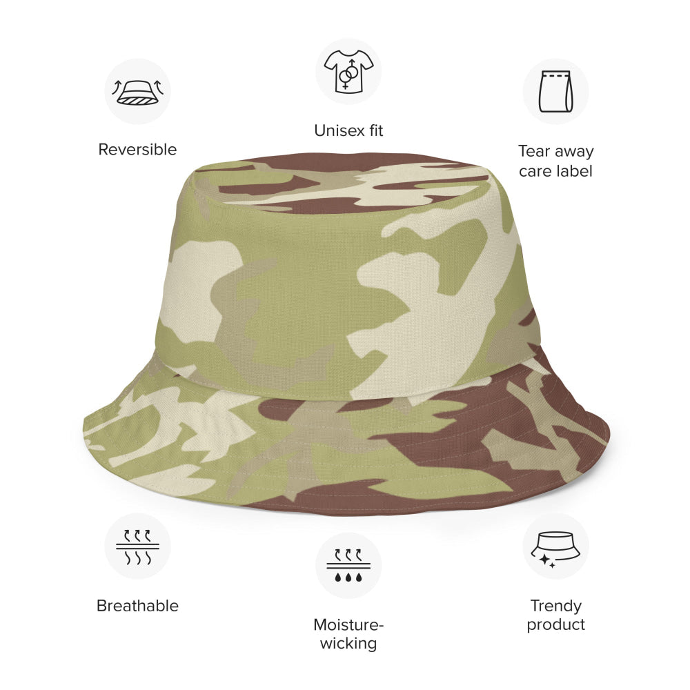 Iraqi 36th Commando Battalion CAMO Reversible bucket hat - Bucket Hat