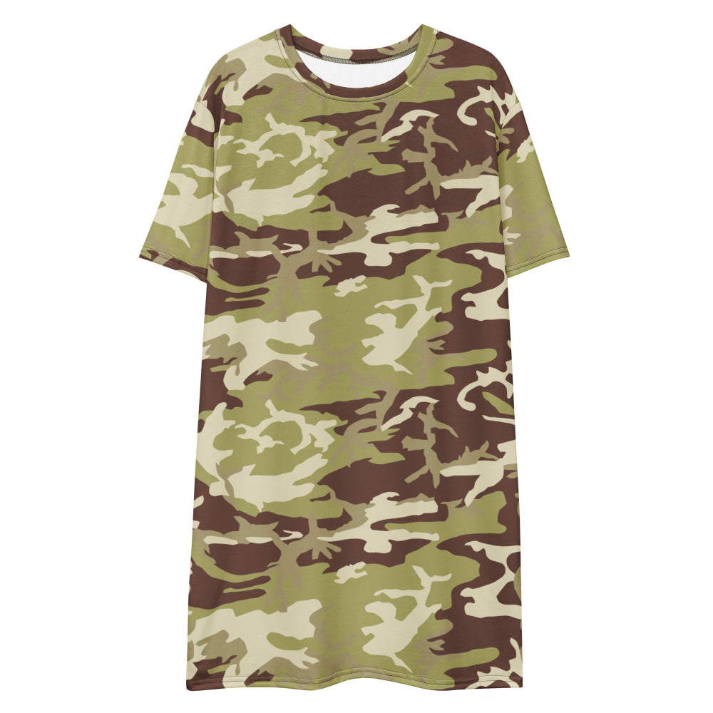 Iraqi 36th Commando Battalion CAMO T-shirt dress - Womens T-Shirt Dress