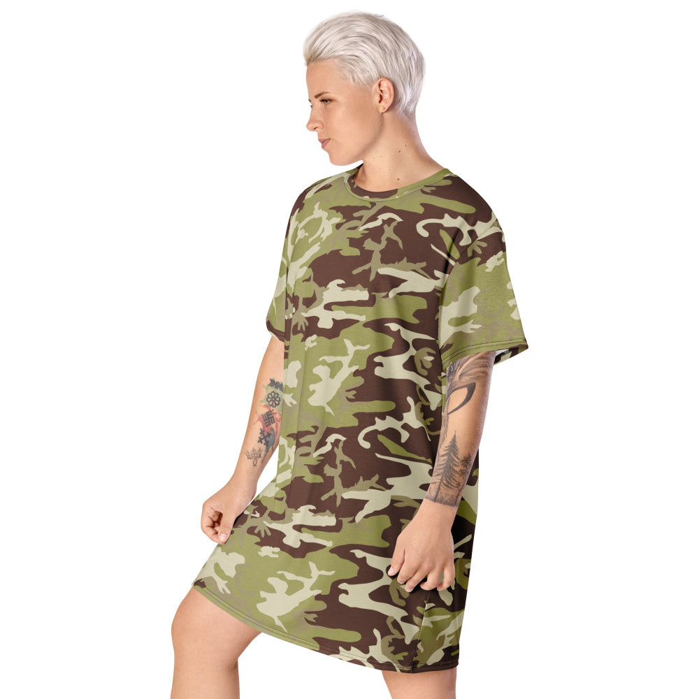 Iraqi 36th Commando Battalion CAMO T-shirt dress - Womens T-Shirt Dress