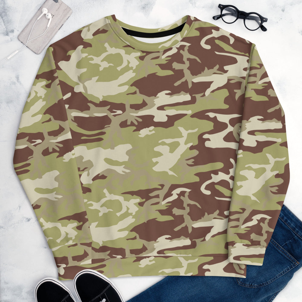 Iraqi 36th Commando Battalion CAMO Unisex Sweatshirt