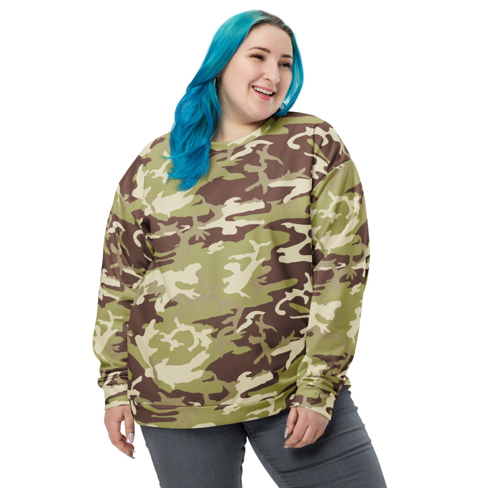 Iraqi 36th Commando Battalion CAMO Unisex Sweatshirt