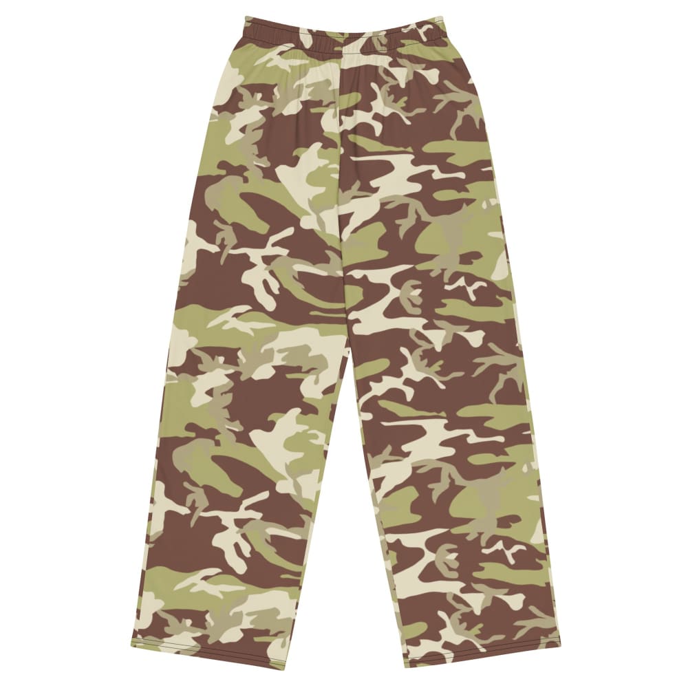 Iraqi 36th Commando Battalion CAMO unisex wide-leg pants - 2XS