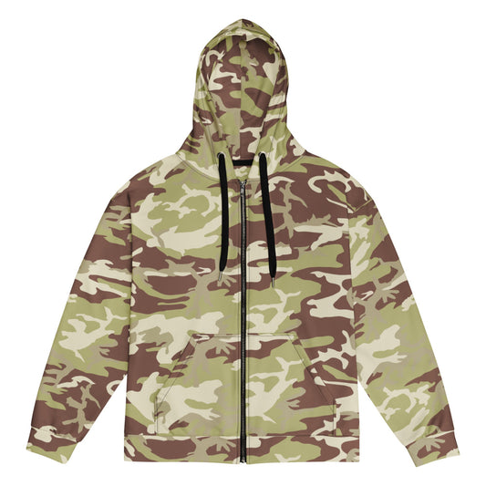 Iraqi 36th Commando Battalion CAMO Unisex zip hoodie - Zip Hoodie