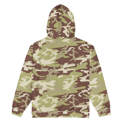 Iraqi 36th Commando Battalion CAMO Unisex zip hoodie
