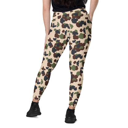 Iraqi Desert Blotch CAMO Leggings with pockets - Womens With Pockets