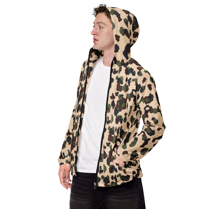 Iraqi Desert Blotch CAMO Men’s windbreaker - XS - Mens Windbreaker