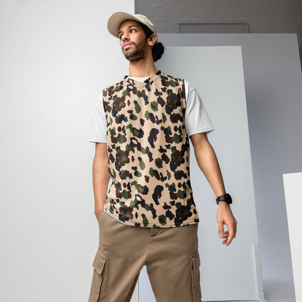 Iraqi Desert Blotch CAMO unisex basketball jersey - 2XS - Unisex Basketball Jersey