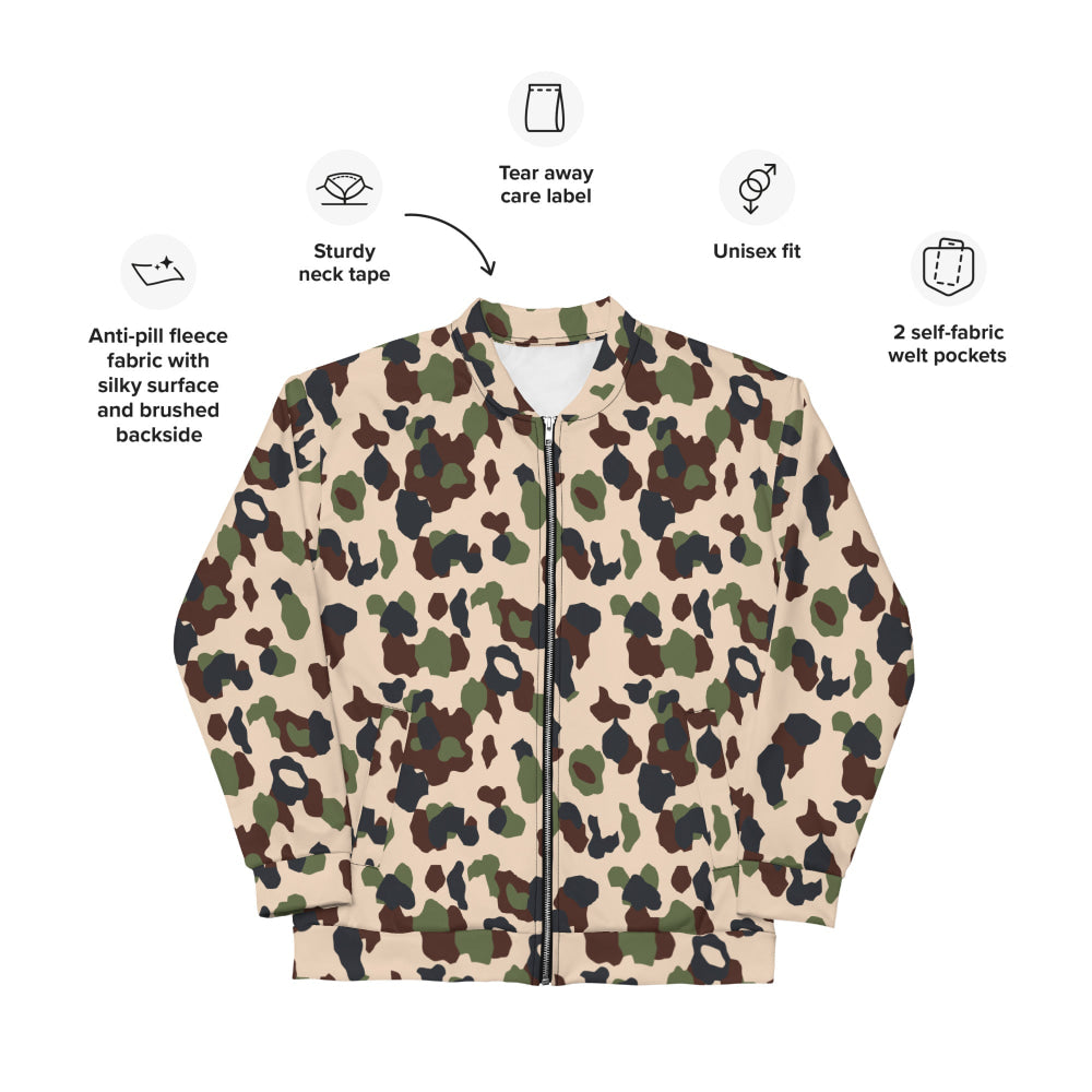 Iraqi Desert Blotch CAMO Unisex Bomber Jacket