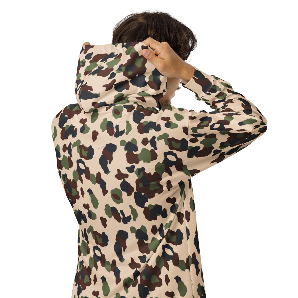 Iraqi Desert Blotch CAMO Unisex zip hoodie - Zip Hoodie