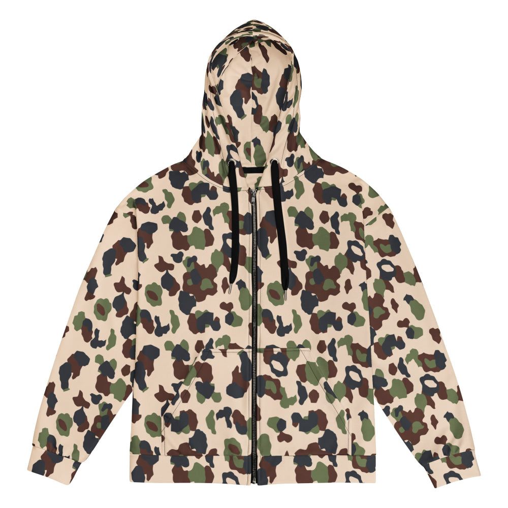 Iraqi Desert Blotch CAMO Unisex zip hoodie - Zip Hoodie