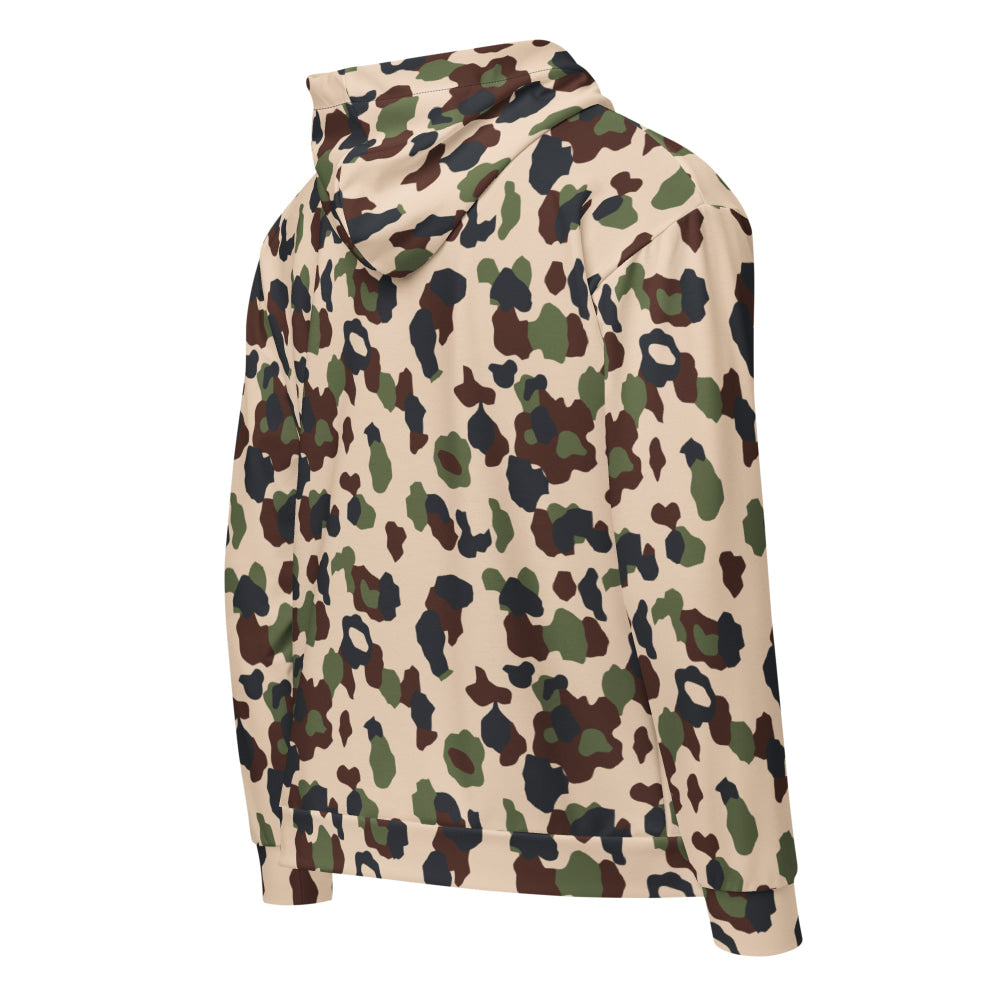 Iraqi Desert Blotch CAMO Unisex zip hoodie - Zip Hoodie