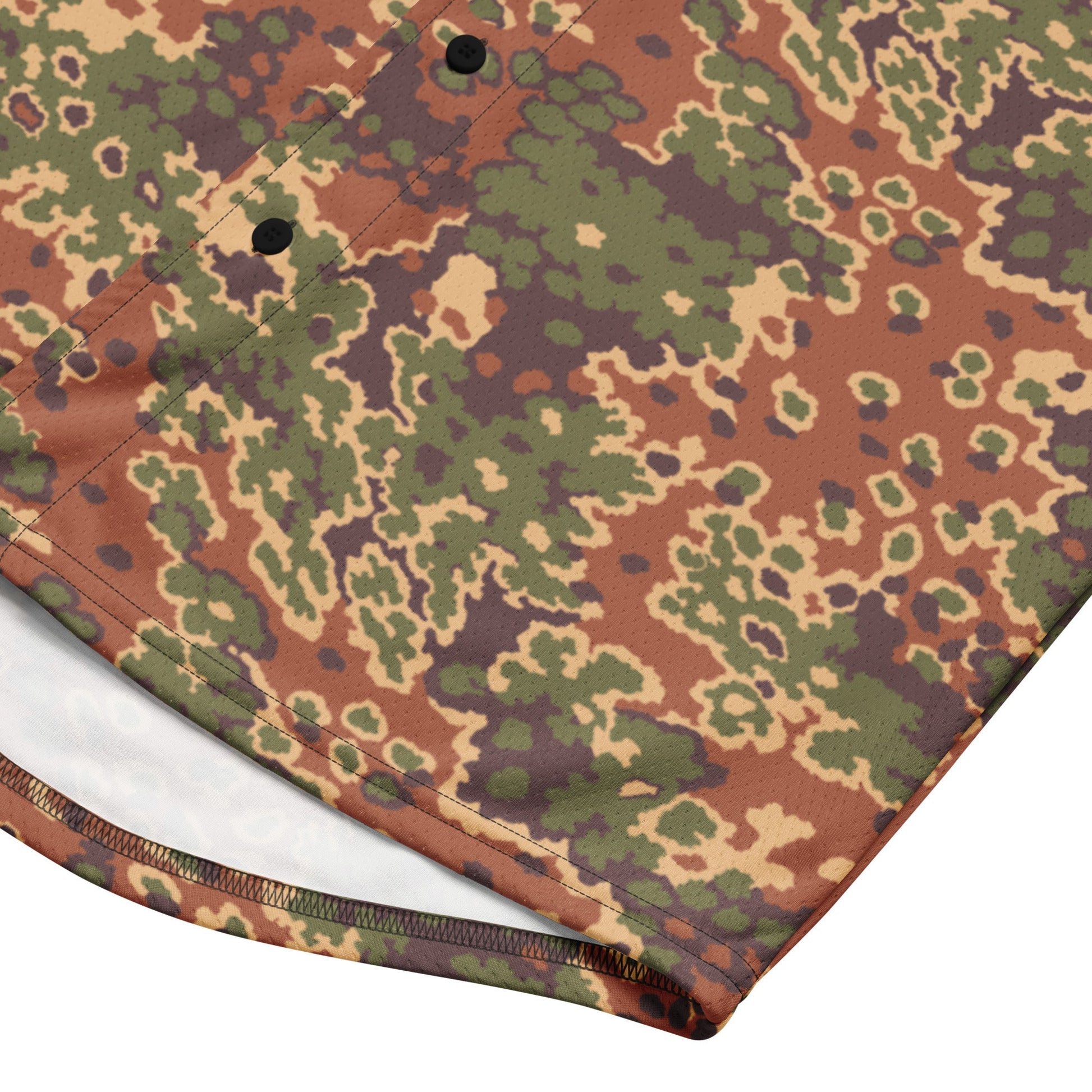 Iraqi Oak Leaf Eichenlaubmuster Arid CAMO baseball jersey - Baseball Jerseys