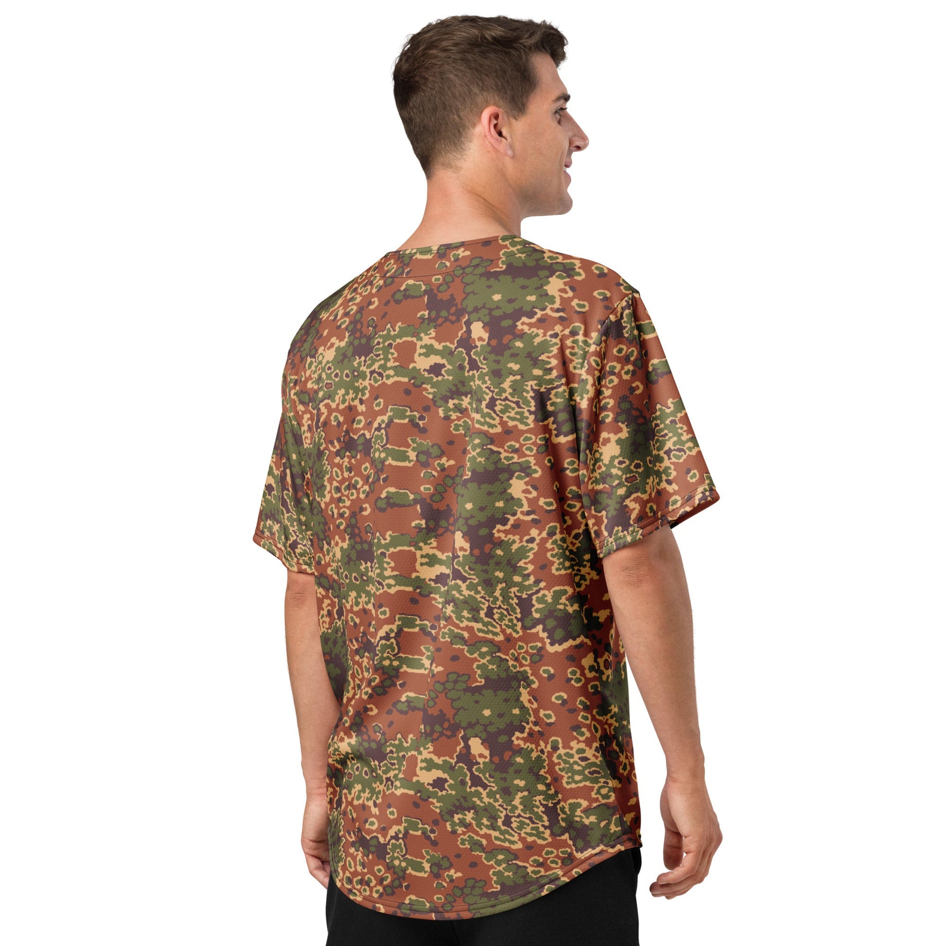 Iraqi Oak Leaf Eichenlaubmuster Arid CAMO baseball jersey - Baseball Jerseys