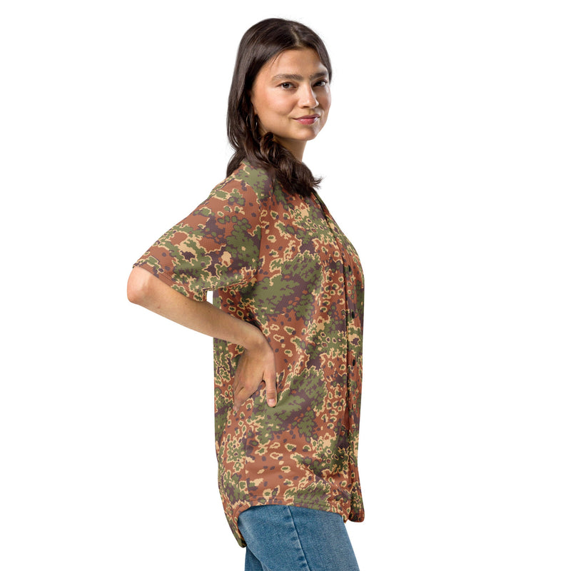 Oak Leaf Eichenlaubmuster Iraqi Arid CAMO Unisex Baseball Jersey