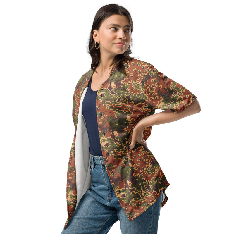 Oak Leaf Eichenlaubmuster Iraqi Arid CAMO Unisex Baseball Jersey