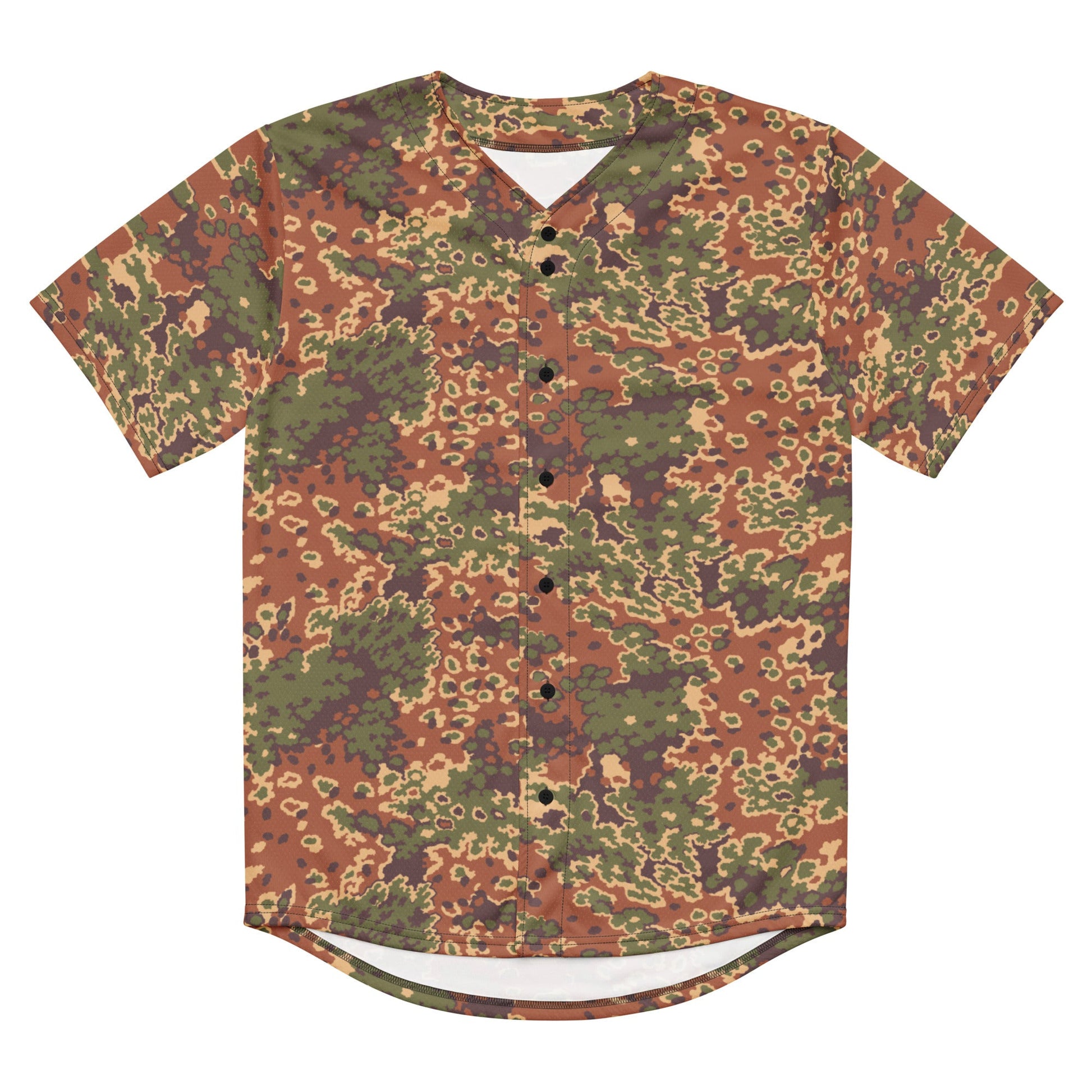 Iraqi Oak Leaf Eichenlaubmuster Arid CAMO baseball jersey - Baseball Jerseys