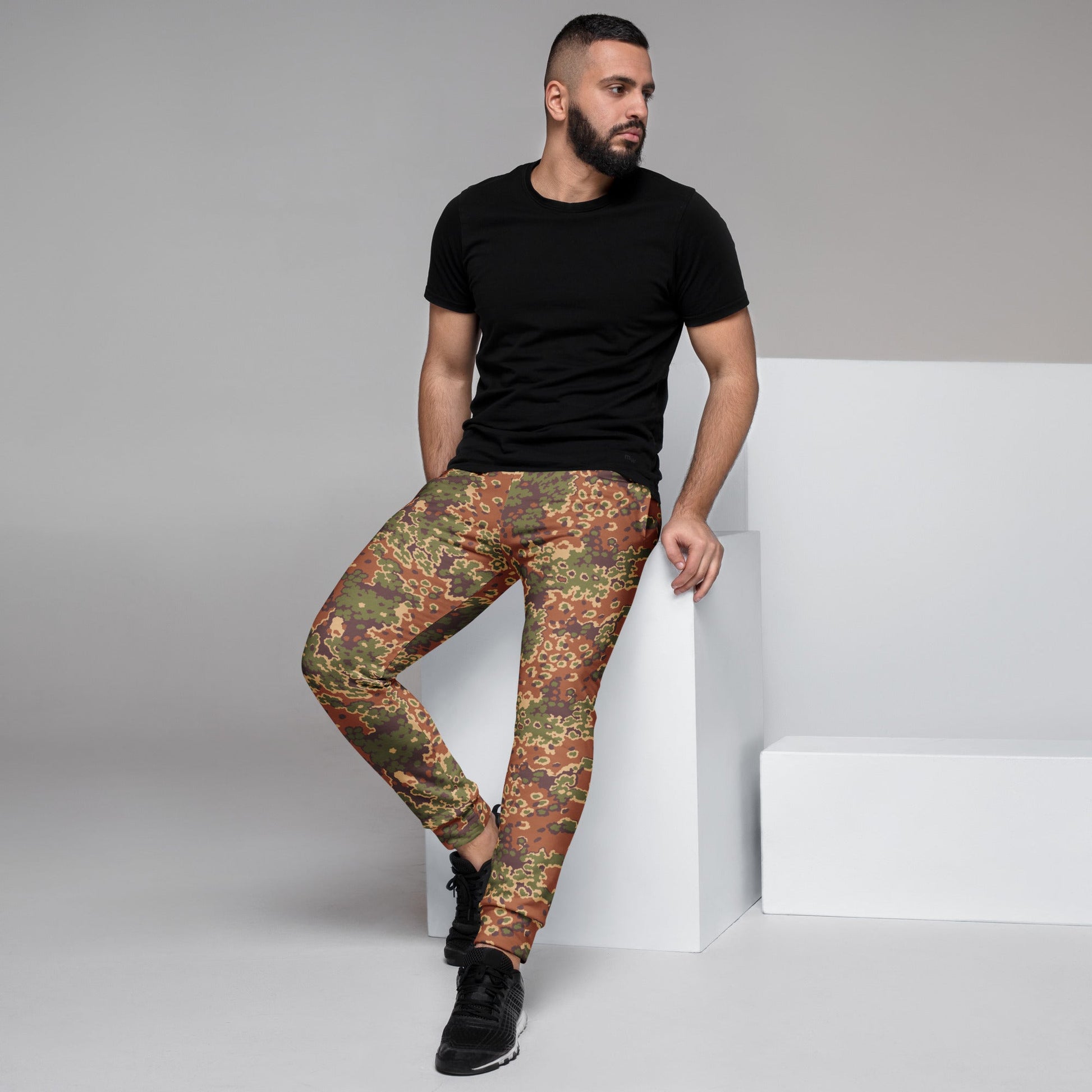 Iraqi Oak Leaf Eichenlaubmuster Arid CAMO Mens Joggers