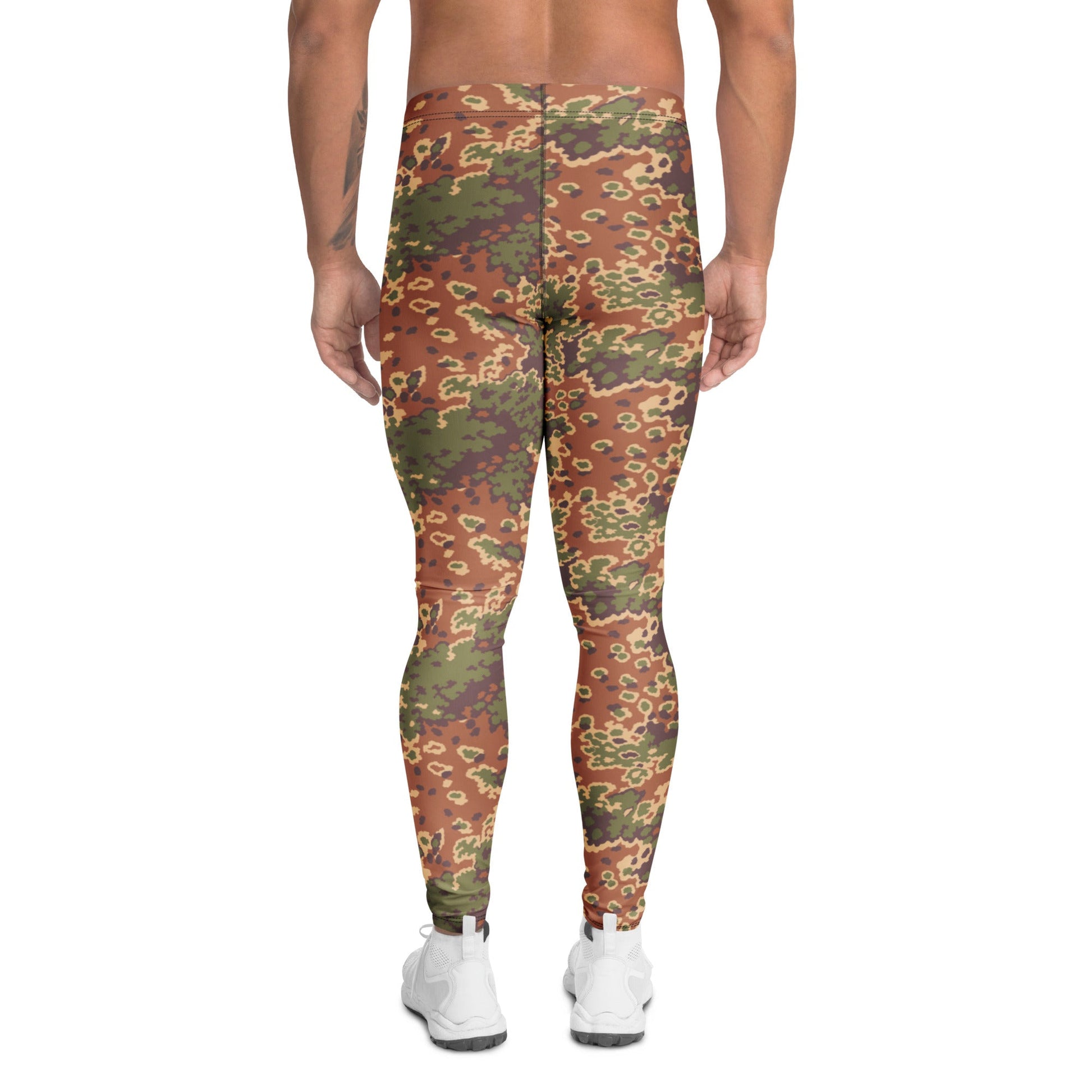 Iraqi Oak Leaf Eichenlaubmuster Arid CAMO Mens Leggings
