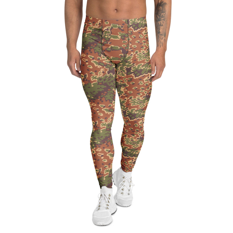 Oak Leaf Eichenlaubmuster Iraqi Arid CAMO Mens Leggings - XS