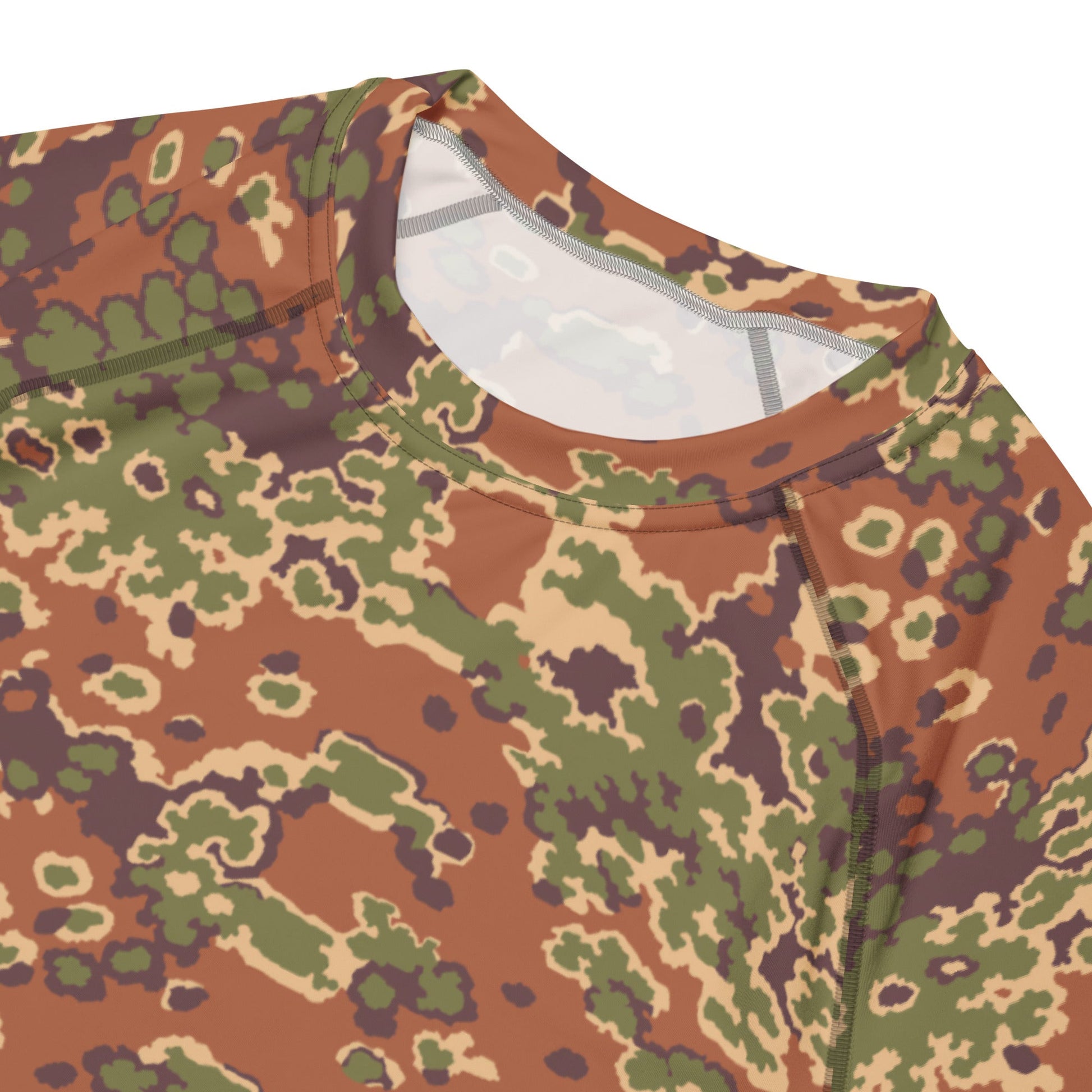 Iraqi Oak Leaf Eichenlaubmuster Arid CAMO Mens Short-Sleeve Rash Guard - Short-sleeve Guards