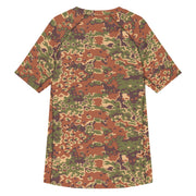 Oak Leaf Eichenlaubmuster Iraqi Arid CAMO Mens Short-Sleeve Rash Guard - SS
