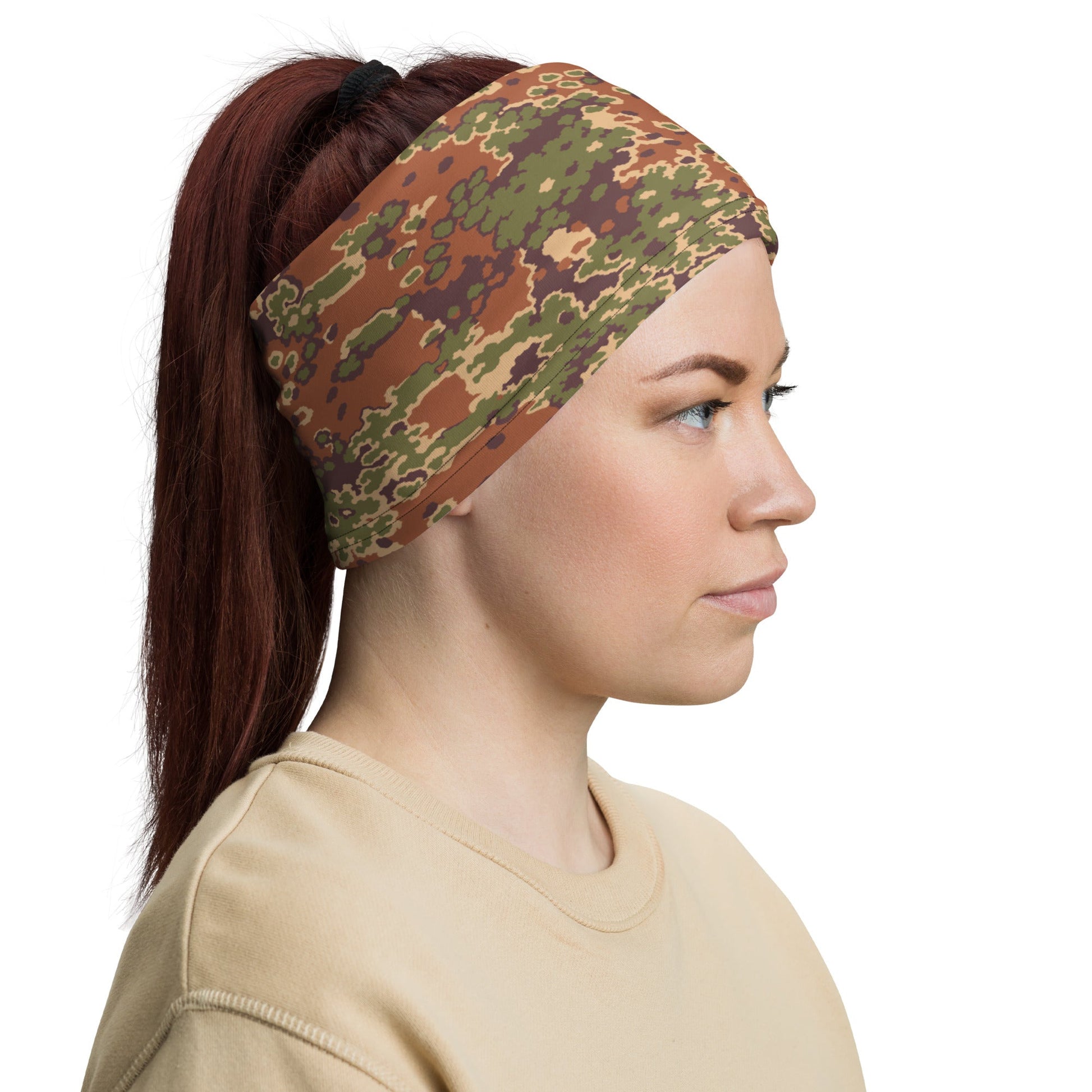 Iraqi Oak Leaf Eichenlaubmuster Arid CAMO Neck Gaiter Gaiters