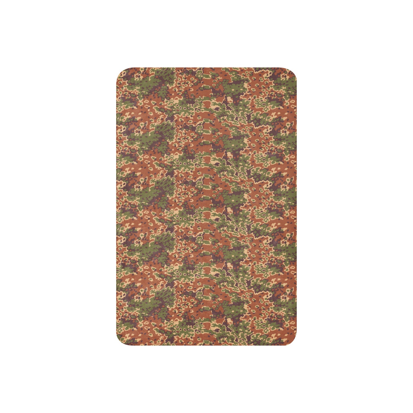 Iraqi Oak Leaf Eichenlaubmuster Arid CAMO Sherpa blanket - Blankets