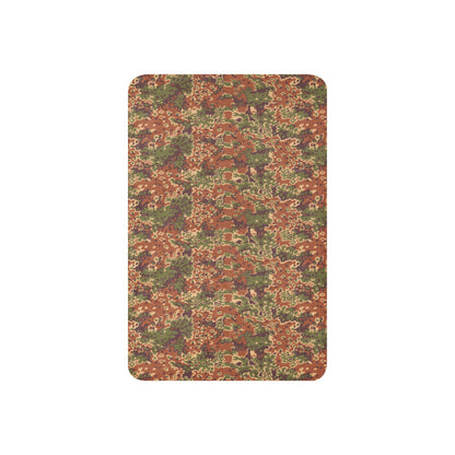 Iraqi Oak Leaf Eichenlaubmuster Arid CAMO Sherpa blanket - Blankets