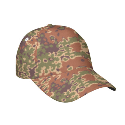 Iraqi Oak Leaf Eichenlaubmuster Arid CAMO Snapback Ball Cap - U / White