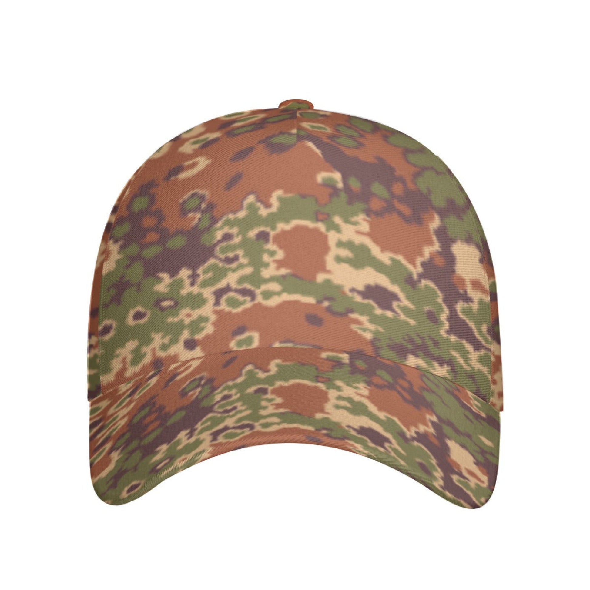 Iraqi Oak Leaf Eichenlaubmuster Arid CAMO Snapback Ball Cap - U / White
