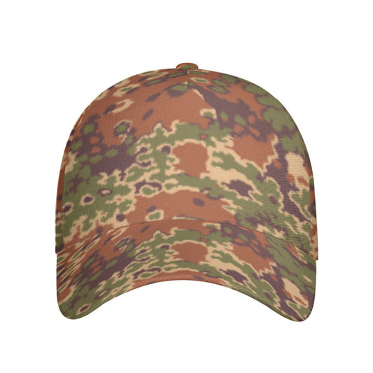 Iraqi Oak Leaf Eichenlaubmuster Arid CAMO Snapback Ball Cap - U / White