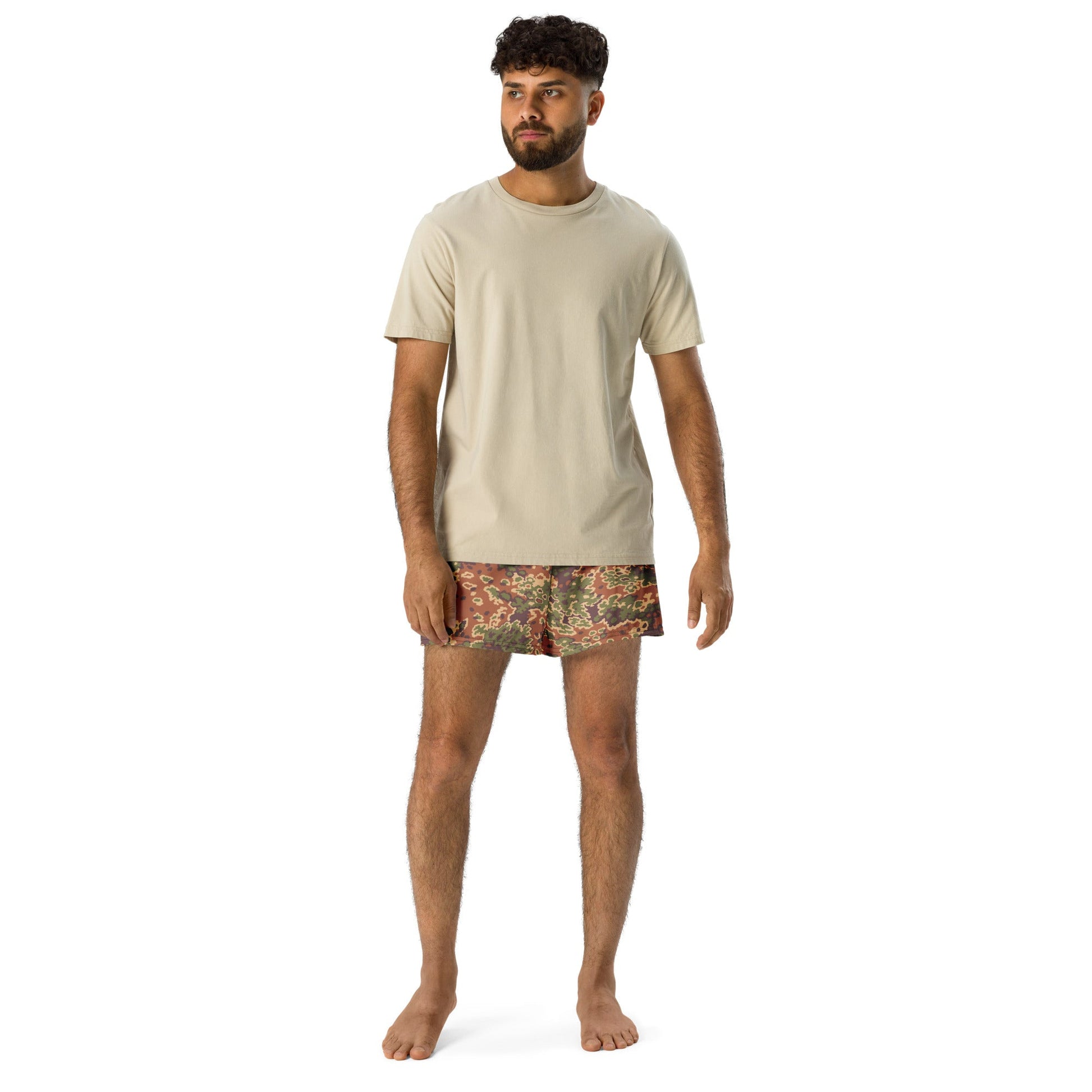 Iraqi Oak Leaf Eichenlaubmuster Arid CAMO Unisex Athletic Shorts