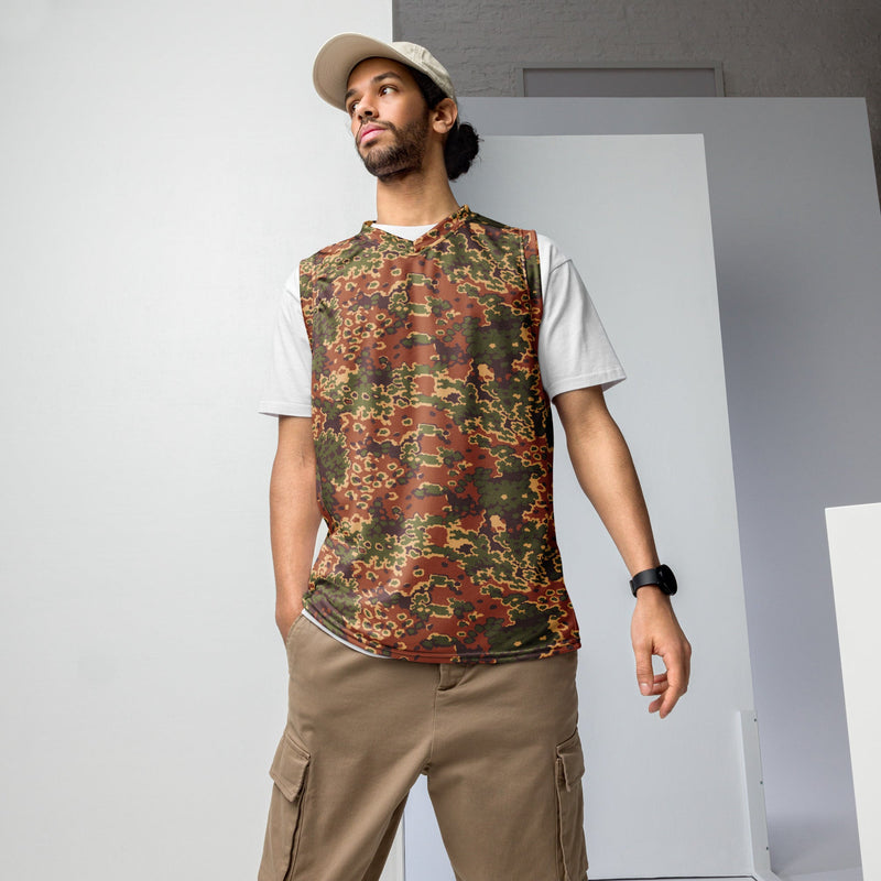 Oak Leaf Eichenlaubmuster Iraqi Arid CAMO Unisex Basketball Jersey - 2XS
