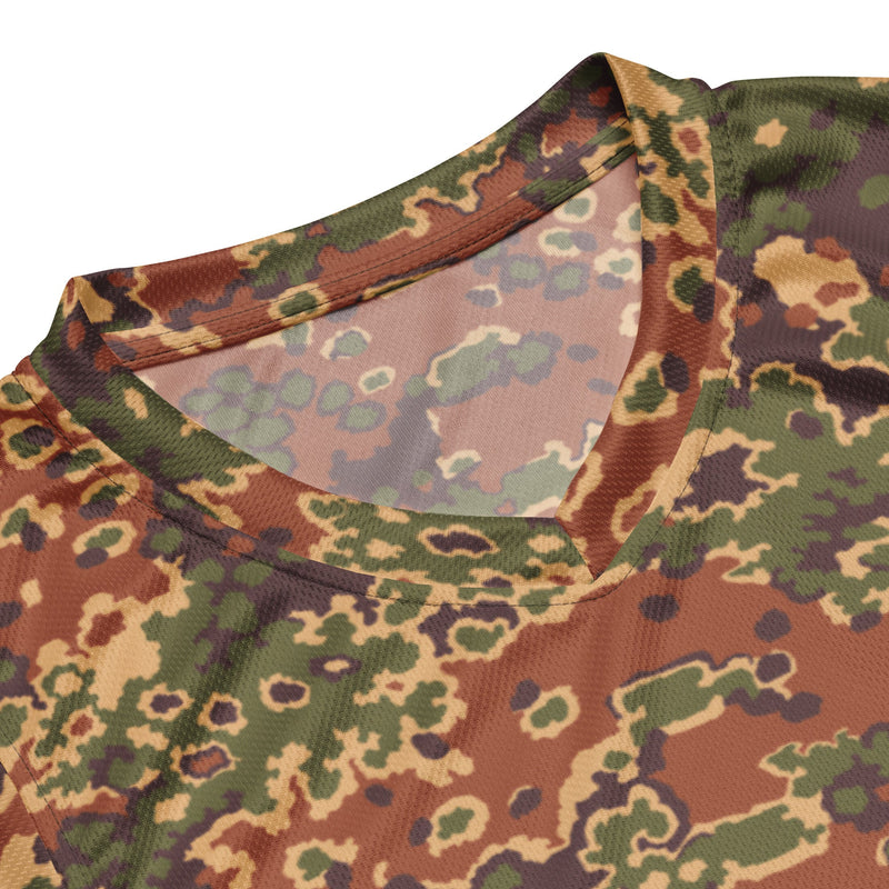 Oak Leaf Eichenlaubmuster Iraqi Arid CAMO Unisex Basketball Jersey