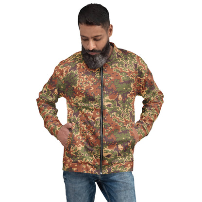 Iraqi Oak Leaf Eichenlaubmuster Arid CAMO Unisex Bomber Jacket - XS - Jackets