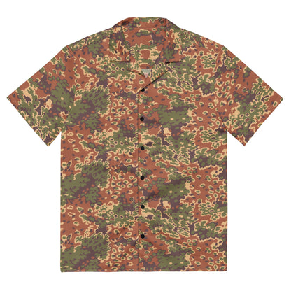 Iraqi Oak Leaf Eichenlaubmuster Arid CAMO Unisex button shirt - 2XS - Button Shirts