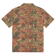 Oak Leaf Eichenlaubmuster Iraqi Arid CAMO Unisex Short-Sleeve Button Shirt - Button-Up
