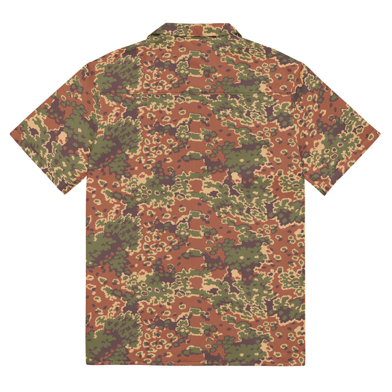 Oak Leaf Eichenlaubmuster Iraqi Arid CAMO Unisex Short-Sleeve Button Shirt - Button-Up