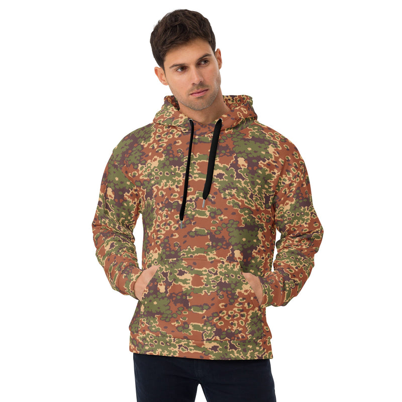 Oak Leaf Eichenlaubmuster Iraqi Arid CAMO Unisex Hoodie - 2XS
