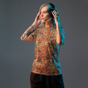 Oak Leaf Eichenlaubmuster Iraqi Arid CAMO Unisex Sports Jersey